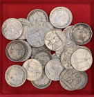 Regno d'Italia - Vittorio Emanuele III (1900-1943) Lotto di 27 esemplari da 5 lire "Aquilotto" 1929 ** (due rosette) - Ag

med.BB 

SPEDIZIONE SOL...