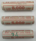 Repubblica Italiana (dal 1946) - Monetazione in Lire (1946-2001) - Lotto di 3 rotolini da 100 lire "Italia turrita" 1993-1995 - Ni 

FDC

SPEDIZIO...