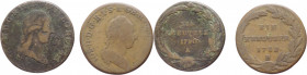 Austria - Giuseppe II (1780-1790) - lotto di 2 monete da 1 kreutzer 1782 e 1790 - Ae

med.qBB 

SPEDIZIONE SOLO IN ITALIA - SHIPPING ONLY IN ITALY