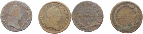 Austria - Giuseppe II (1780-1790) - lotto di 2 monete da 1/2 kreutzer 1781 e 1782 A - Ae

med.qBB 

SPEDIZIONE SOLO IN ITALIA - SHIPPING ONLY IN I...
