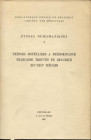 A.A.V.V. Etude Numismatiques 4- Baerten J. - Tresor monetaires a predominance francaise trouves en Belgique XII – XIII siecles. Bruxelles, 1967. Pp. 8...
