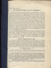 BAUMGARTNER E. - Das Eriacensis-geprage und seine Beischlage?. Vienna, 1935. Pp. 67 – 88, con 90 ill. nel testo. ril. cart. Muto, buono stato, molto r...