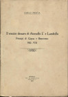 PROTA C. - Il mezzo denaro di Atenolfo I e Landolfo, principi di Capua e Benevento 900 - 910. Napoli, 1914. pp. 7, con ill. nel testo. brossura editor...
