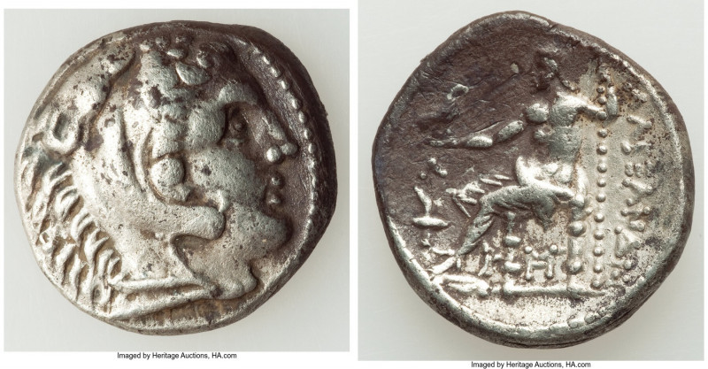 MACEDONIAN KINGDOM. Alexander III the Great (336-323 BC). AR tetradrachm (16mm, ...