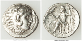 MACEDONIAN KINGDOM. Alexander III the Great (336-323 BC). AR drachm (19mm, 4.02 gm, 12h). VF. Posthumous issue of Magnesia ad Maeandrum, ca. 319-305 B...