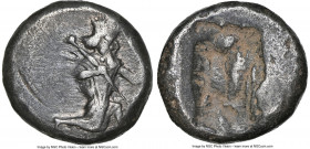 ACHAEMENID PERSIA. Darius I-Xerxes II (ca. 5th century BC). AR siglos (15mm). NGC Choice VF. Lydo-Milesian standard. Sardes mint, ca. 485-420 BC. Pers...