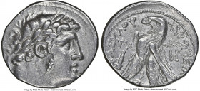 PHOENICIA. Tyre. Ca. 126/5 BC-AD 65/6. AR shekel (31mm, 17.17 gm, 1h). NGC Choice VF 4/5 - 3/5. Dated Civic Year 33 (94/3 BC). Laureate head of Melqar...
