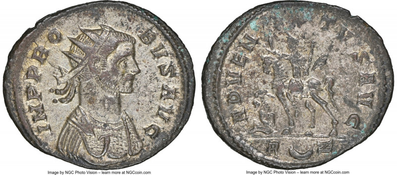 Probus (AD 276-282). BI antoninianus (23mm, 3.51 gm, 12h). NGC AU 5/5 - 4/5, Sil...