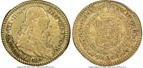 Ferdinand VII gold 2 Escudos 1818 P-FM XF45 NGC, Popayan mint, KM65.2. Three year type. 

HID09801242017

© 2022 Heritage Auctions | All Rights Re...