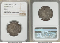 Louis XV Petit Louis d'argent (1/3 Ecu) 1720-A MS61 NGC, Paris mint, KM455.1. Crowned L's.

HID09801242017

© 2022 Heritage Auctions | All Rights ...