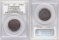 Louis XIV 3-Piece Lot of Certified 30 Deniers 1711-D Genuine PCGS, Lyon mint, KM378.2. Sold as is, no returns. The New World Hoard

HID09801242017
...