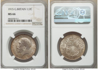 George V 1/2 Crown 1915 MS66 NGC, KM818.1, S-4011. Olive-gray and argent toning. 

HID09801242017

© 2022 Heritage Auctions | All Rights Reserved