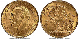 George V gold Sovereign 1925 MS66 NGC, KM820, S-3996. Olive toned satin surfaces. AGW 0.2355 oz. 

HID09801242017

© 2022 Heritage Auctions | All ...