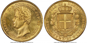 Sardinia. Carlo Alberto gold 20 Lire 1849 (Anchor)-P MS64 NGC, Genoa mint, KM131.2. 

HID09801242017

© 2022 Heritage Auctions | All Rights Reserv...