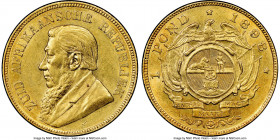 Republic gold Pond 1898 AU58 NGC, Pretoria mint, KM10.2, Fr-2. 

HID09801242017

© 2022 Heritage Auctions | All Rights Reserved