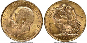 George V gold Sovereign 1926-SA MS64 NGC, Pretoria mint, KM21, S-4001. AGW 0.2355 oz. 

HID09801242017

© 2022 Heritage Auctions | All Rights Rese...