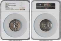 Confederation silver "William Tell Monument" Medal 1895 MS61 NGC, SM-904. Housed in oversized NGC holder. 

HID09801242017

© 2022 Heritage Auctio...