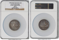 Confederation silver "Ticino - Bellinzona Shooting Festival" Medal 1900 MS62 NGC, Richter-1414a. 47mm. 

HID09801242017

© 2022 Heritage Auctions ...