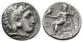(Silver. 4.32g 17mm) Kingdom of Macedon, Philip III Arrhidaios ARKolophon. Drachm. circa 323-319 BC. 
Struck under Menander or Kleitos, in the types ...