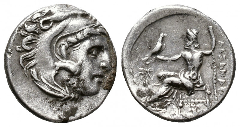 (Silver. 4.25g. 20mm) Macedonian Kingdom. Alexander III the Great. 336-305 B.C. ...