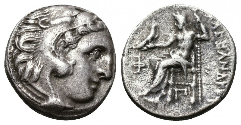 (Silver. 3.87g. 18mm) KINGS of MACEDON. Antigonos I Monophthalmos. As Strategos ...