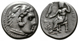 (Silver. 4.13g 17mm) Kingdom of Macedon, Philip III Arrhidaios AR Drachm. Sardes, circa 323-319 BC
Struck under Menander or Kleitos, in the types of ...