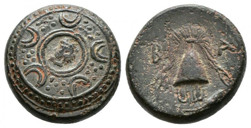 (Bronze. 4.84g 16mm) Kings of Macedon. Uncertain mint in Asia. Alexander III \"t...