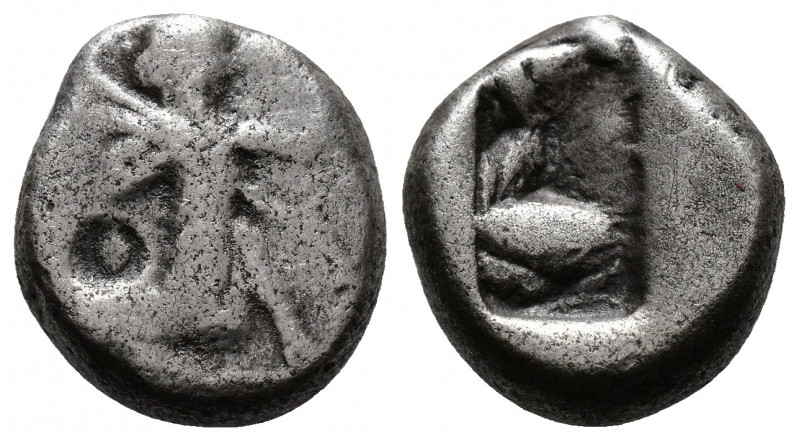 (Silver 5.28g 14mm) PERSIA. Achaemenid Empire AR Siglos, times of Artaxerxes II ...