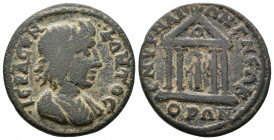 (Bronze, 7.99g 23mm) IONIA. Smyrna. Pseudo-autonomous. Time of Marcus Aurelius (161-180).
: IEPA CYNKΛHTOC. Draped bust of the Senate right. 
Rev: C...
