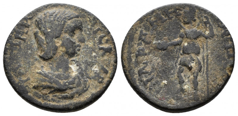 (Bronze, 3.73g 18mm) CARIA. Cidramus. Julia Maesa (Augusta, 218-224/5). 
 ΙΟVΛΙ...