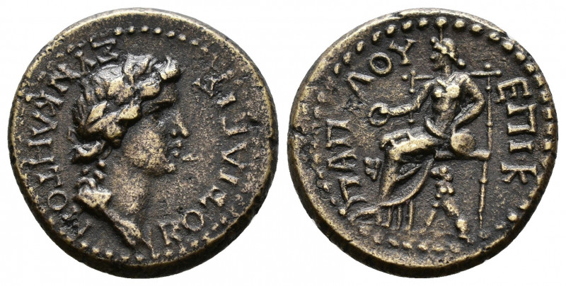 (Bronze, 3.44 g 18mm) Phrygia Cotiaeum Vespasian (Augustus)Magistrate Ti Klaudi ...