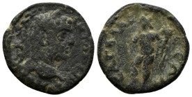 (Bronze, 4.00g 16mm) Caracalla Æ Sagalassus, Pisidia. 198-217.
AV KM AV ANTΩNEINOC CEB. Laureate head of Caracalla right.
CAΓAΛACCEΩN. Harpocrates s...