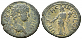 (Bronze, 4.80g 22mm) Caracalla Æ 22mm of Antioch, Pisidia. AD 198-217. 
IMP CAES M AVR ANTONINVS A, laureate head to right 
Rev. GEN COL C ANTIOCH, ...