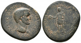 (Bronze, 14.40g 29mm) GALATIA. Koinon of Galatia. Galba (68-69). Ae. Ancyra.
 ΓΑΛAC AYTOKPATωP KAICAP CЄBACTOC. Laureate head right.
Rev: CЄPOYIOC Γ...