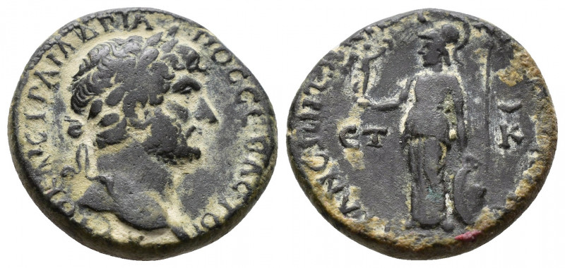 (Bronze, 5.63g 17mm) CAPPADOCIA. Tyana. Hadrian, 117-138. struck during the regn...