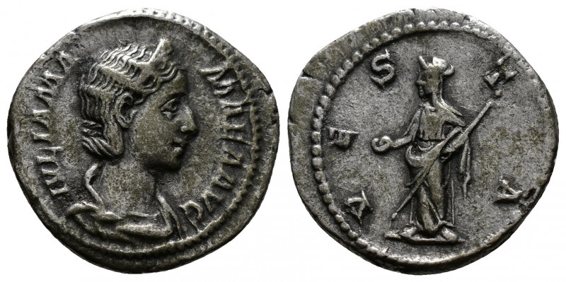 (Silver. 3.07g 21mm) Severus Alexander (222-235 AD) for Julia Mamaea. AR Denariu...