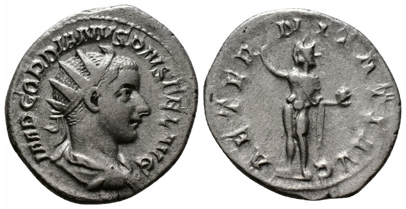 (Silver, 3.98g 22mm) Gordian III. A.D. 238-244. AR antoninianus Rome, A.D. 241-2...