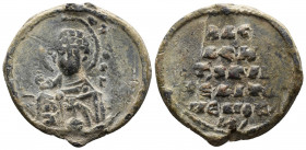 (Lead 6.99g 25mm) Byzantine Circa 10th-11th centuries