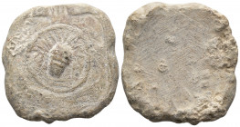 (Lead 38.57g 34mm) Byzantine Circa 10th-11th centuries