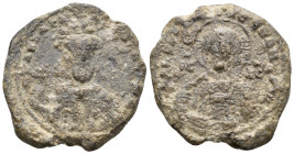 (Lead 20.01g 28mm) Byzantine Circa 10th-11th centuries
