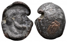 (Lead 3.95g 12mm) Roman circa 3th-4th centuries