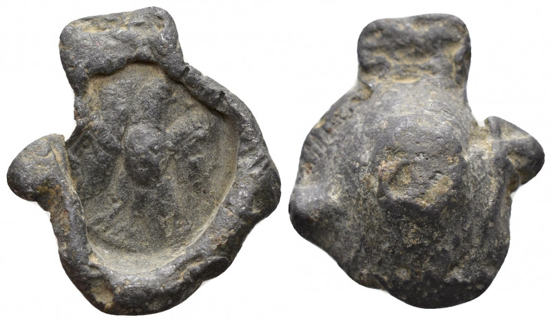 (Lead 8.58g 19mm) Roman circa 3th-4th centuries