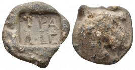 (Lead 8.69g 20mm) Byzantine Circa 10th-11th centuries