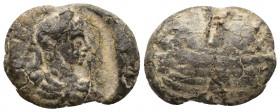 (Lead 4.35g 18mm) Roman circa 3th-4th centuries