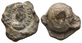 (Lead 8.45g 18mm) Byzantine Circa 10th-11th centuries