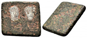 (Bronze. 3.89g 18mm) Circa 4th-7th centuries