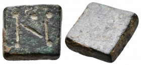 (Bronze. 4.08g 13mm) Circa 4th-7th centuries