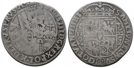 (Silver.6.26g 29mm) POLAND - XVII cent.; Poland - Sigismund III Vasa 1587-1632