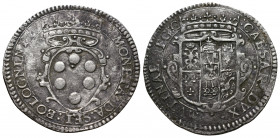 (Silver.1.40g 21mm) Ferdinand Karl, 1632-1662 3 Kreuzer 1659