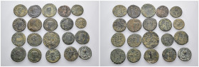 20 ancient bronze pieces (bronze 67,46gr) sold as seen